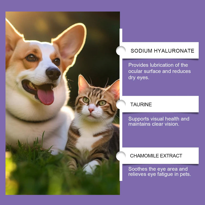 Gentle Pet Eye Rinse for Dogs & Cats