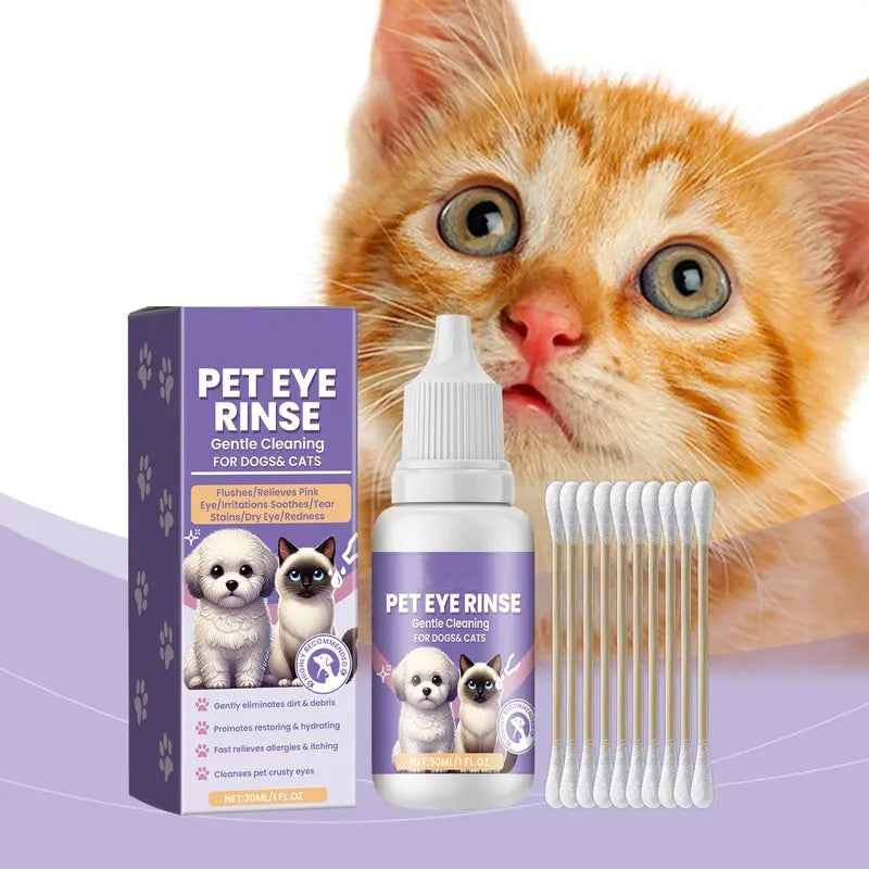 Gentle Pet Eye Rinse for Dogs & Cats