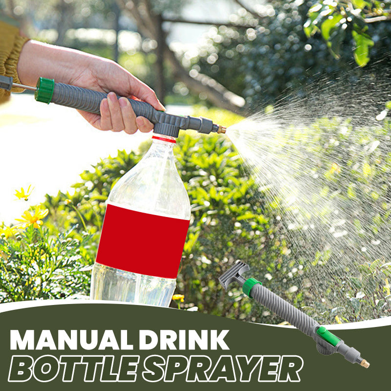 🌿 50% OFF NOW! 💧 Manual Drink Bottle Sprayer – Adjustable nozzle, fits standard bottles – Perfect for plant watering, fertilizing & pest control 🌱