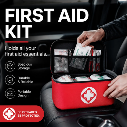 🔥Compact Portable Emergency First Aid Kit
