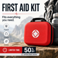 🔥Compact Portable Emergency First Aid Kit