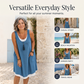 Women's Sleeveless Fake 2-Piece Dress