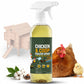 🐔Botanical Poultry Coop Cleaner Spray | 🌿Lemongrass & Peppermint, Repels Flies & Mites, Safe for Birds & Housing