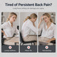 🪑 63% OFF NOW! ✨ Ergonomic memory foam seat cushion with back support – comfortable & supportive for home, office, and car 💺🛡️