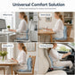 🪑 63% OFF NOW! ✨ Ergonomic memory foam seat cushion with back support – comfortable & supportive for home, office, and car 💺🛡️