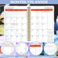 🐮 2026-2030 Calendar 📅 - From January 2026 to December 2030, 5-year calendar, cartoon Highland cow themed cover design, annual calendar planning, month labels, 60-month calendar
