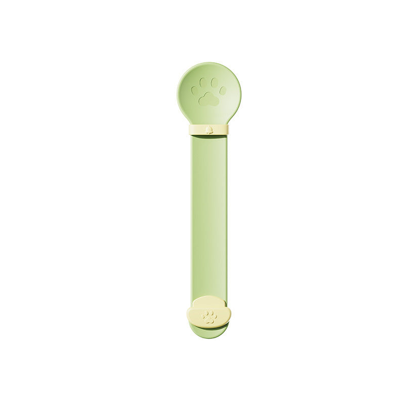 🥳HOT SALE🥳💞50K+ SOLD! Cat Feeder Spoon ! BPA-free, one-hand squeeze & wide spoon. Clean feeding – grab yours! ✅