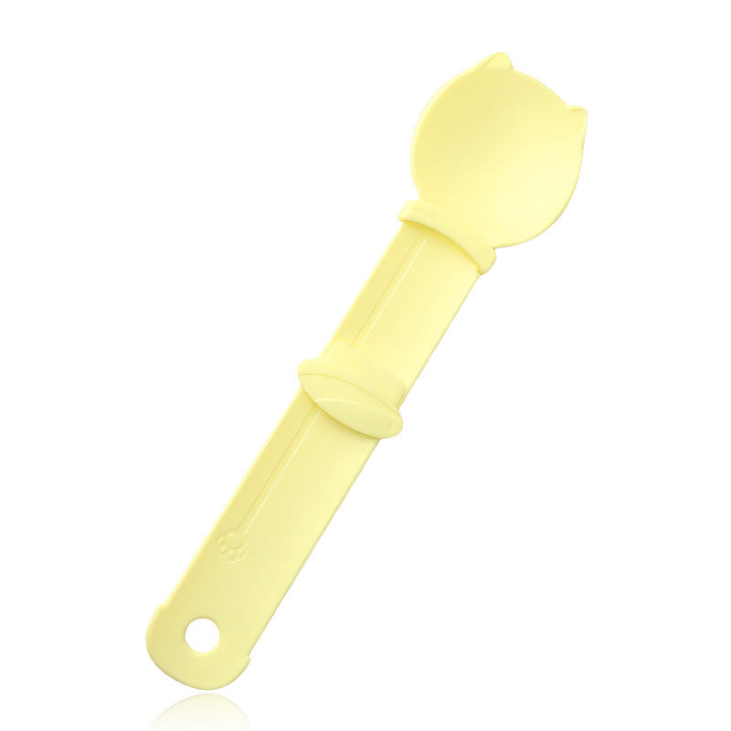 🥳HOT SALE🥳💞50K+ SOLD! Cat Feeder Spoon ! BPA-free, one-hand squeeze & wide spoon. Clean feeding – grab yours! ✅