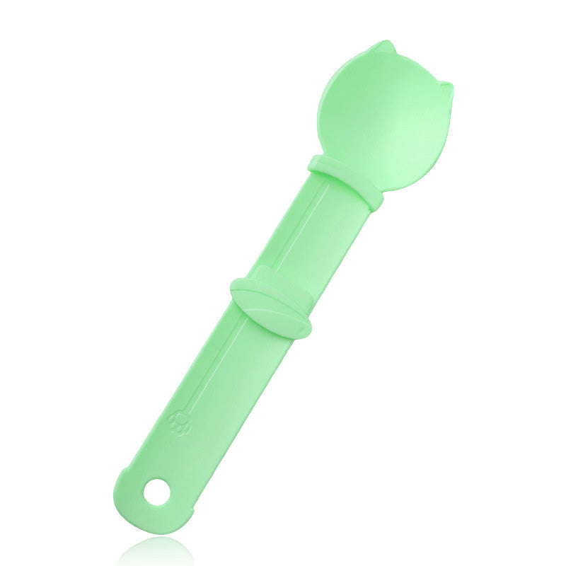 🥳HOT SALE🥳💞50K+ SOLD! Cat Feeder Spoon ! BPA-free, one-hand squeeze & wide spoon. Clean feeding – grab yours! ✅