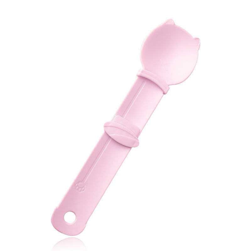 🥳HOT SALE🥳💞50K+ SOLD! Cat Feeder Spoon ! BPA-free, one-hand squeeze & wide spoon. Clean feeding – grab yours! ✅