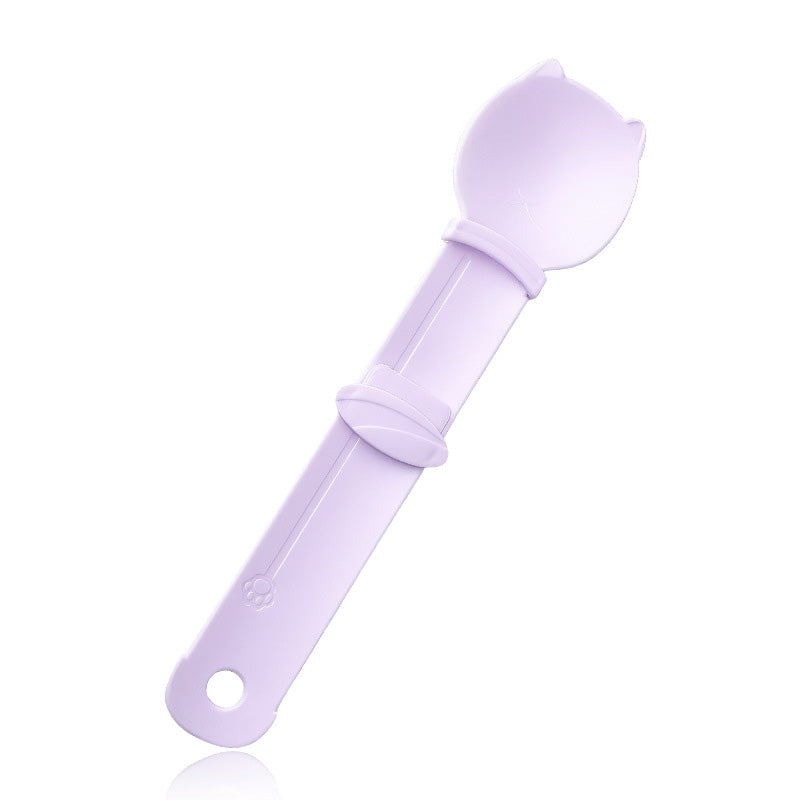 🥳HOT SALE🥳💞50K+ SOLD! Cat Feeder Spoon ! BPA-free, one-hand squeeze & wide spoon. Clean feeding – grab yours! ✅