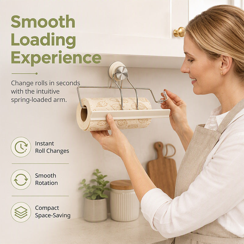 🔥HOT SALE 50% OFF🔥Suction Cup Kitchen Paper Towel Holder