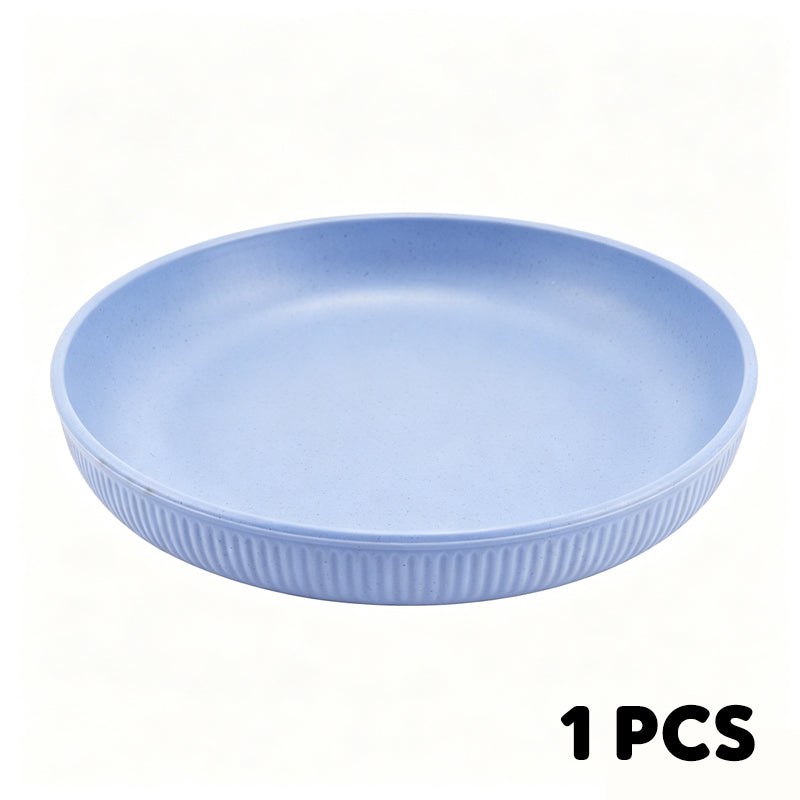 Unbreakable Wheat Straw Dinner Plates
