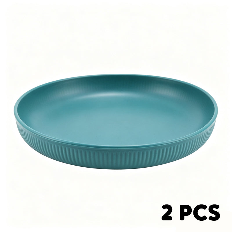 Unbreakable Wheat Straw Dinner Plates