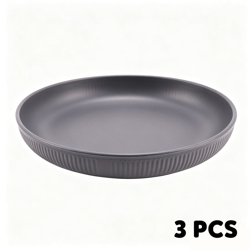Unbreakable Wheat Straw Dinner Plates