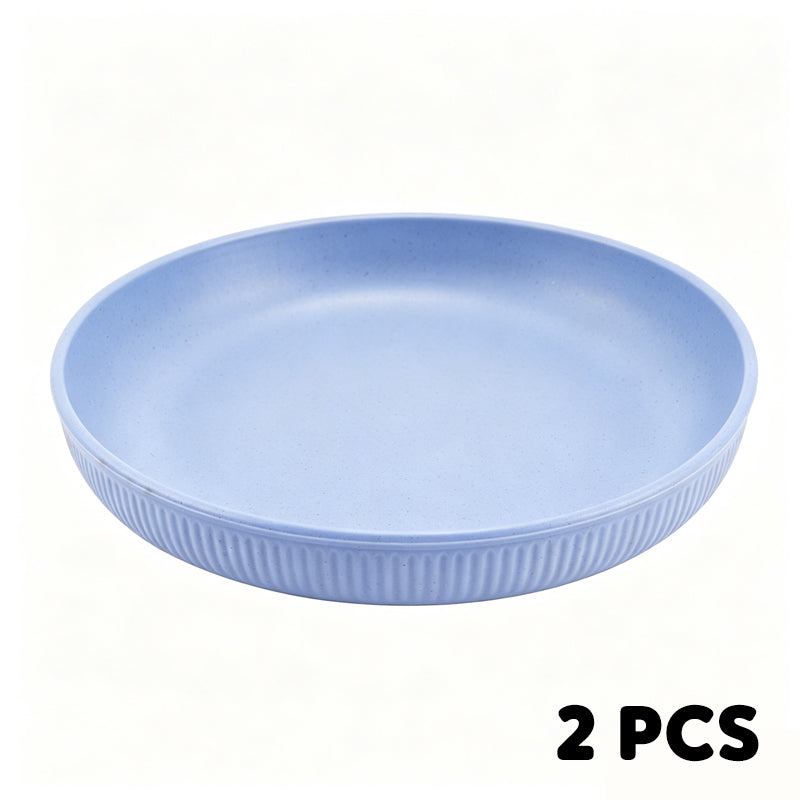 Unbreakable Wheat Straw Dinner Plates