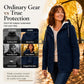 ⏳ Limited Time 50% Off! 💥Women's Plush-Lined Windproof Hooded Jacket