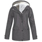 ⏳ Limited Time 50% Off! 💥Women's Plush-Lined Windproof Hooded Jacket