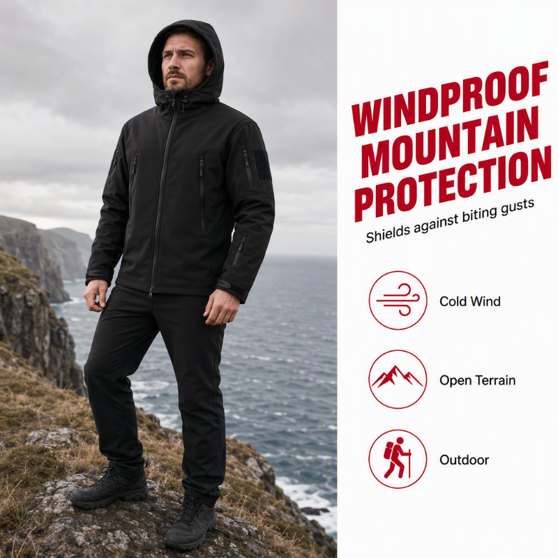 🔥LAST DAY SALE 50% OFF💥 Men's Waterproof Insulated Outdoor Jacket💦 Built for Wind & Rain