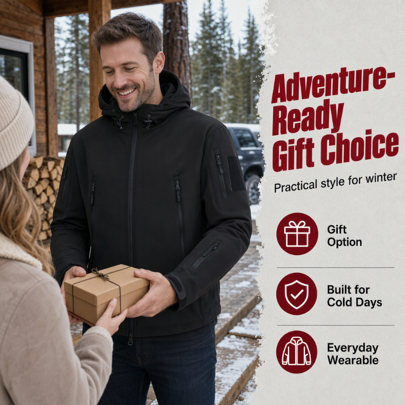 🔥LAST DAY SALE 50% OFF💥 Men's Waterproof Insulated Outdoor Jacket💦 Built for Wind & Rain