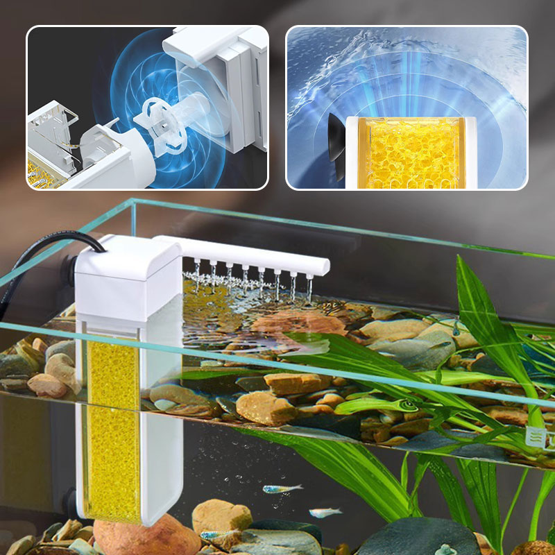 🔥Limited Time Promotion 50% OFF🔥Multifunctional Mini Filter for Small Fish Tank
