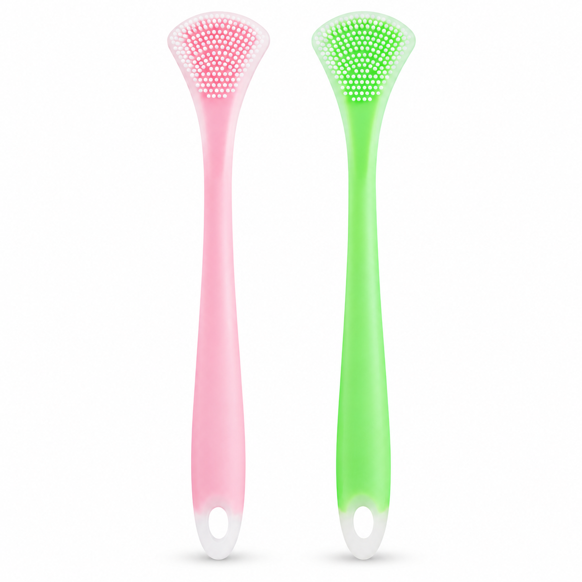 Clean Tongue Instantly! No-Gag 3-in-1 Silicone Scraper
