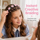 🌸 LIMITED-TIME 50% OFF ✨ Cartoon Braiding Headband — Integrated Mini Clips, Instant Braids for Girls