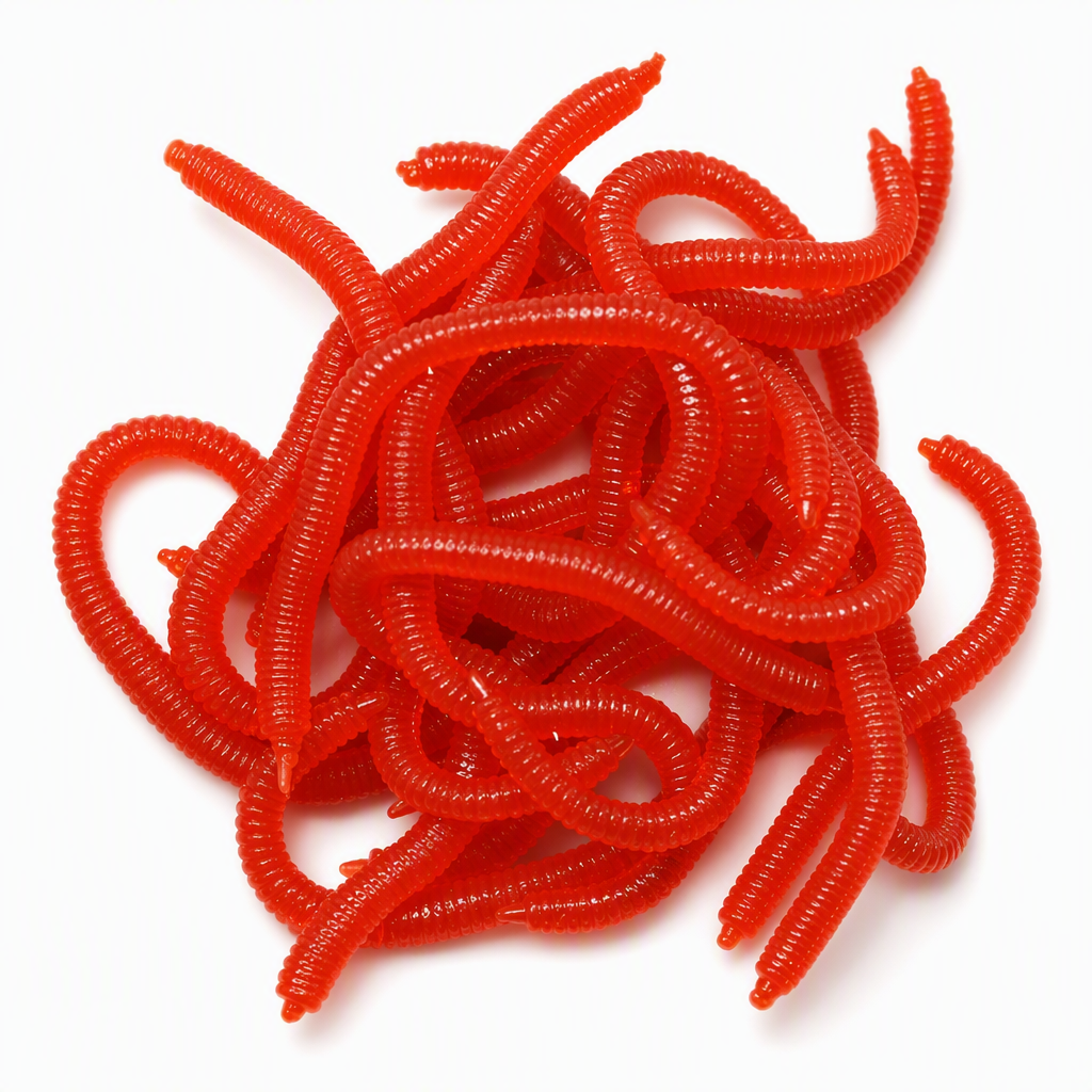 ⏰Limited-Time 50% Off ✨Bionic Earthworm Soft Lures｜Highly Realistic Dynamic Bait, Tear-Resistant Soft Lures For Freshwater & Sea Fishing 🎣