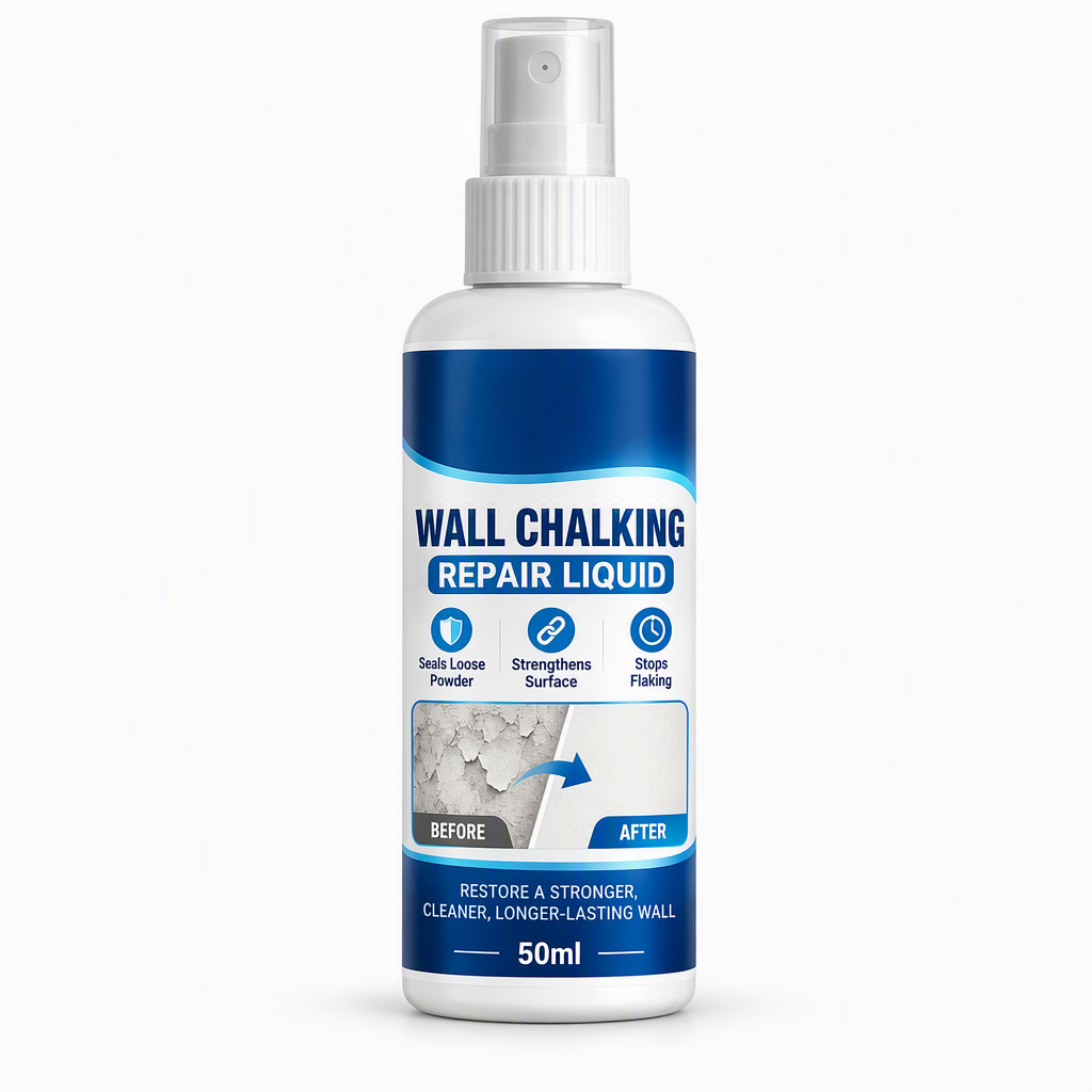 🥳HOT SALE🥳💞10K+ SOLD! Wall Repair Liquid – From £9.99! Locks chalking, deep binding & waterproof. Solid walls – grab yours! ✅