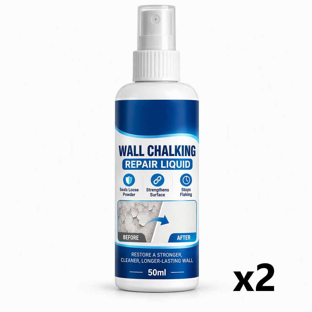 🥳HOT SALE🥳💞10K+ SOLD! Wall Repair Liquid – From £9.99! Locks chalking, deep binding & waterproof. Solid walls – grab yours! ✅